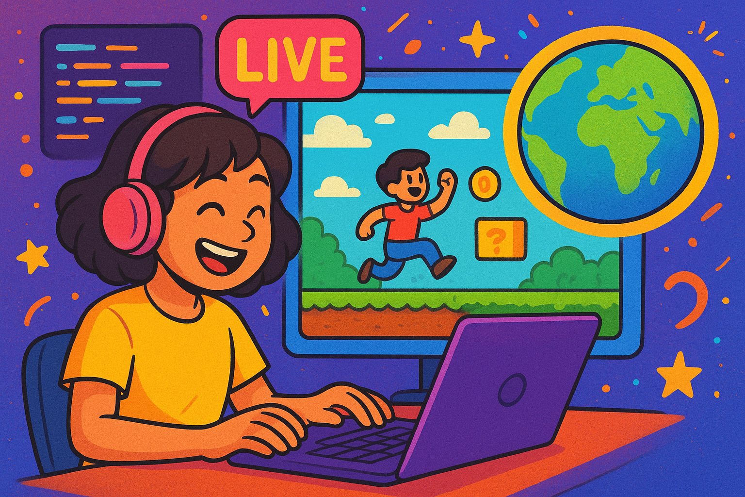 Sharing a virtual game with others